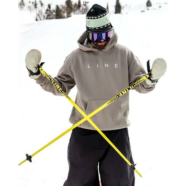 ライン スキーポール 2024 PIN Black-Yellow A2302005013 ピン LINE