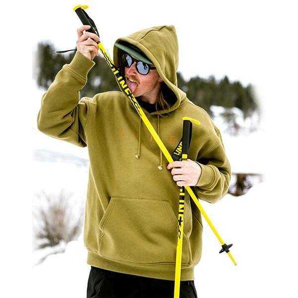 ライン スキーポール 2024 PIN Black-Yellow A2302005013 ピン LINE