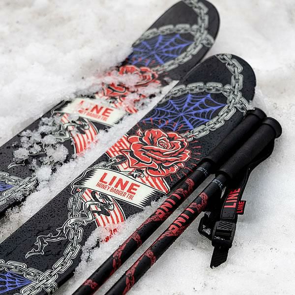 ライン スキーポール 2024 TAC Maroon A230200701 タック LINE Skis