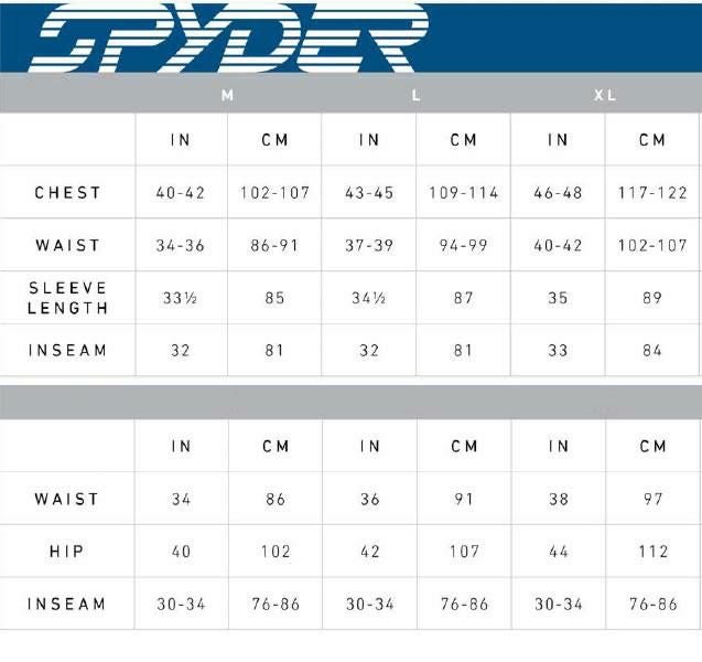 23-24モデル SPYDER スパイダー ゴアテックススキーウェア JAGGED