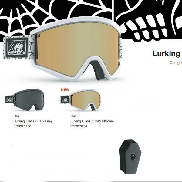 エレクトリック ゴーグル ELECTRIC HEX LURKING CLASS / GOLD CHROME