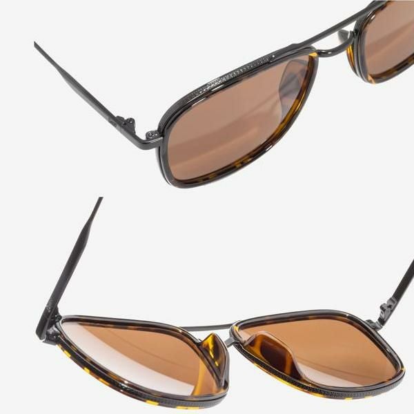サンスキー サングラス 偏光レンズ Estero Tortoise Amber (SUNESTAM