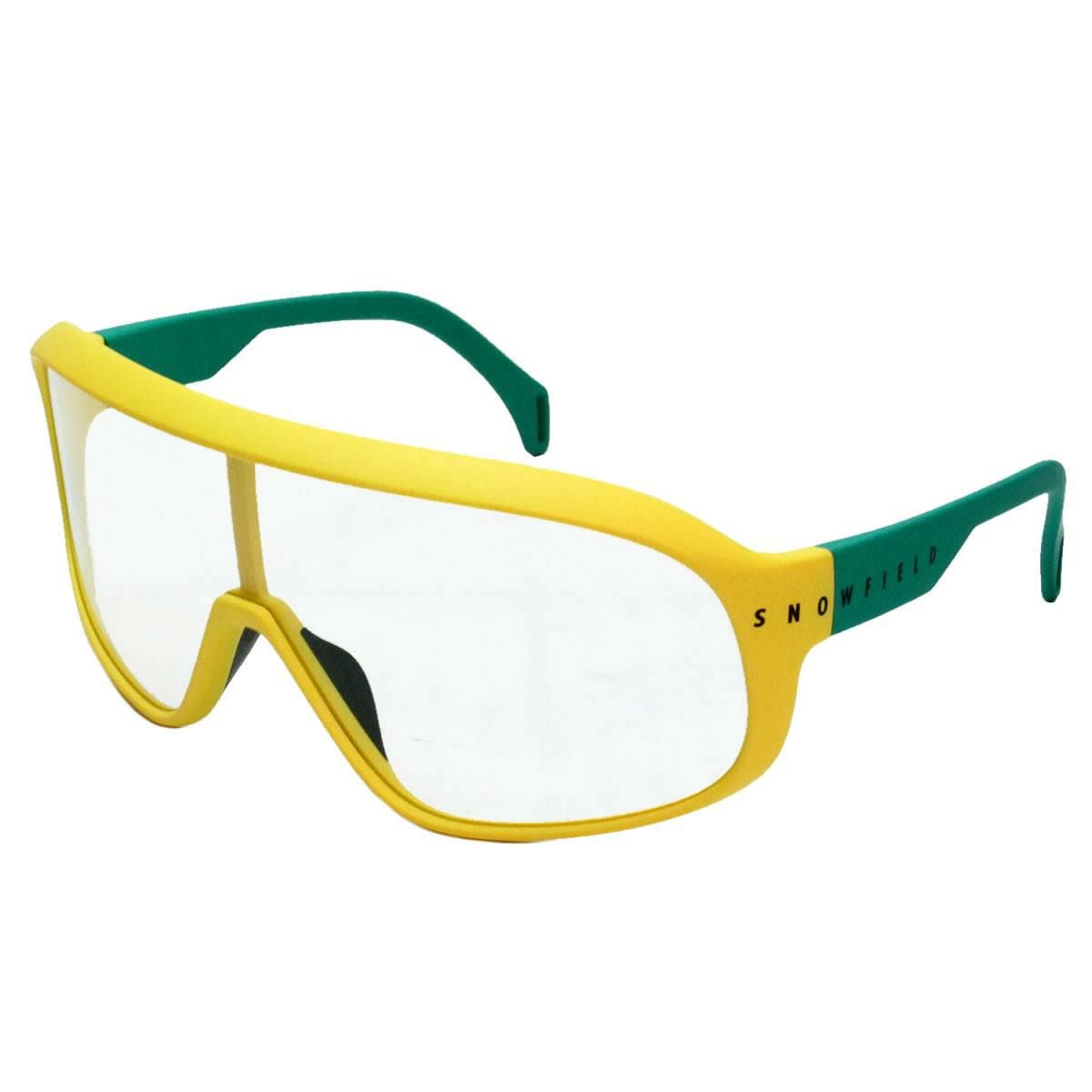SNOWFIELD 調光サングラス SF-13 イエローグリーン YG 調光クリアto