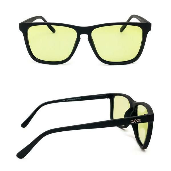 DANG SHADES ダンシェイディーズ 夜間用サングラス RECOIL Black Matte