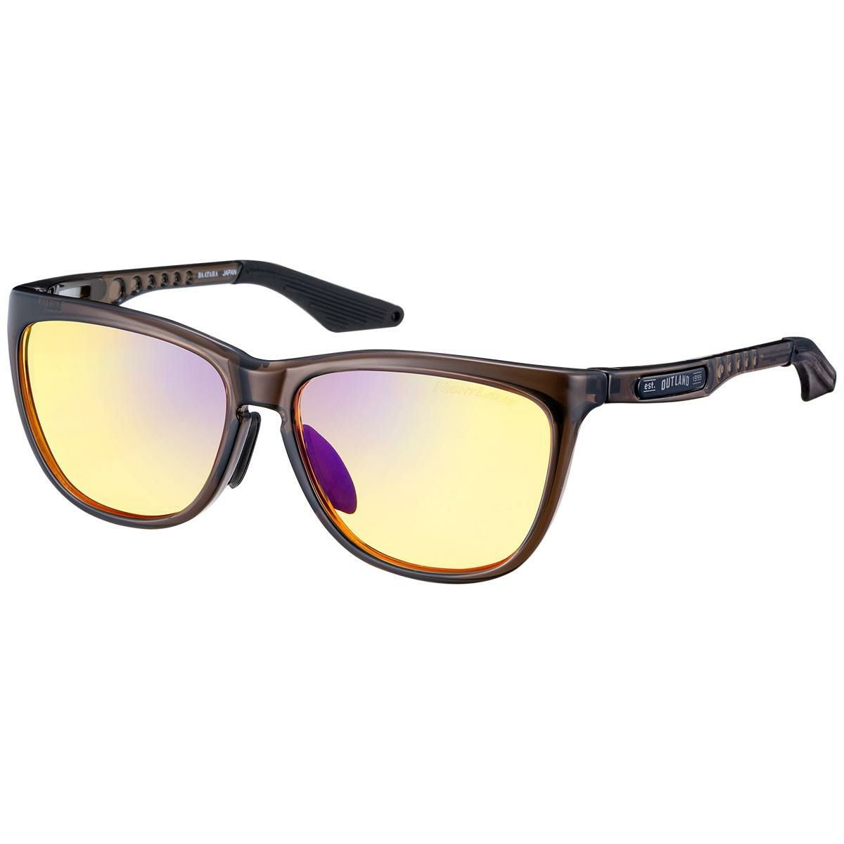 OUTLAND 夜間用 サングラス BAATARA CLEAR BROWN CBR ナイトレンズ