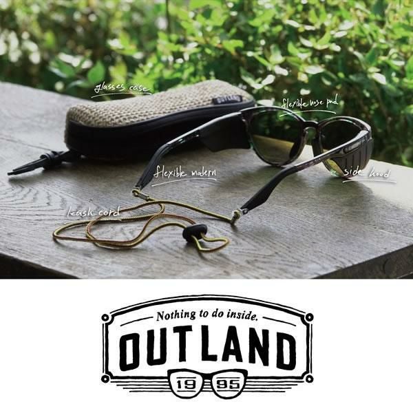 正規品 無料ラッピング可]OUTLAND サングラス BAATARA CLEAR SMOKE CSK