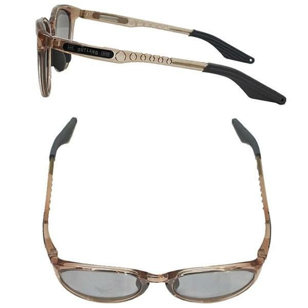 正規品 無料ラッピング可]OUTLAND サングラス COLCA CLEAR LIGHT BEIGE