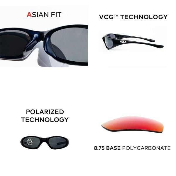 ドラゴン サングラス A-BOX COAL / GREY POLAR (偏光) アジアン