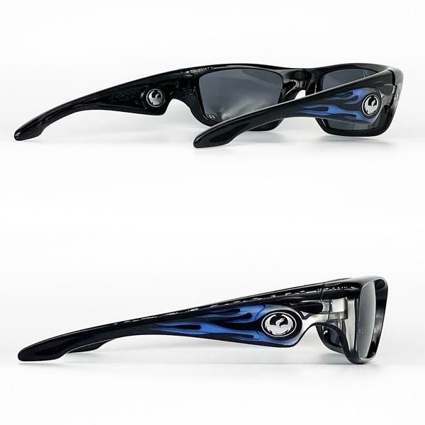 ドラゴン サングラス REV JET BLUE FLAME / GREY (MADE IN USA) dragon