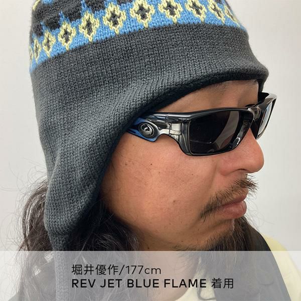 ドラゴン サングラス REV JET BLUE FLAME / GREY (MADE IN USA) dragon