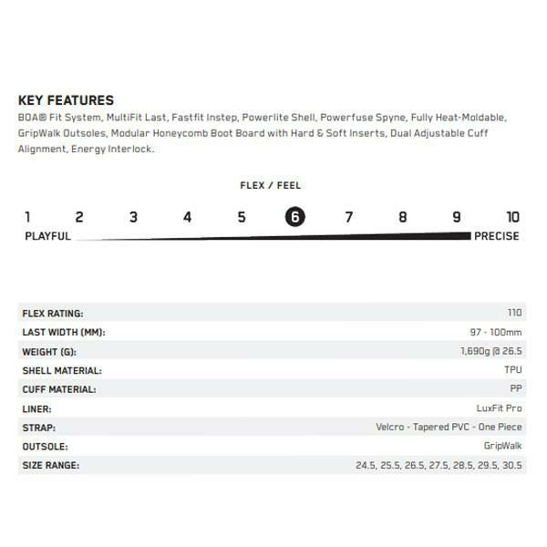 K2 スキーブーツ BOA RECON 110 BOA (リーコン 110) (24-25 2025
