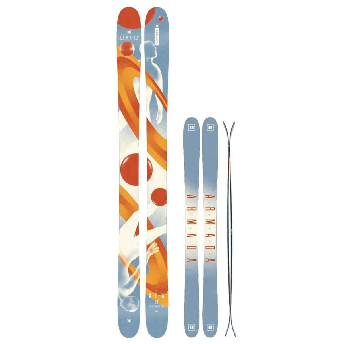 アルマダ スキー板 エーアールダブル 94 ARMADA ARW 94 単品 (板のみ