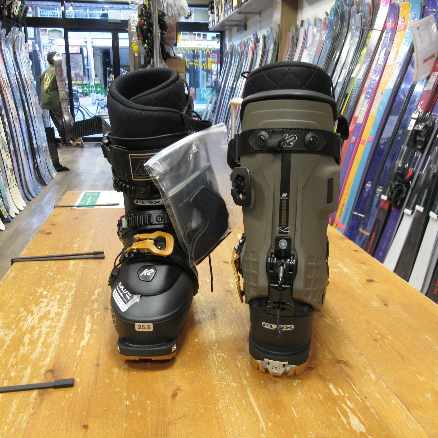 K2 スキーブーツ K2 FLEX DIVERGE SC テックビンディング 対応(24-25