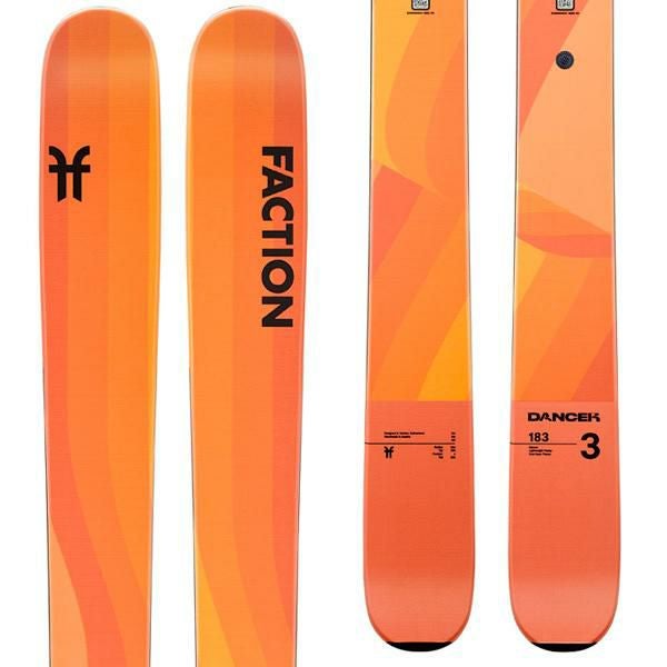 FACTION SKI 2026 DANCER 3 -Orange- ダンサー3 スキー板 単品 (板のみ