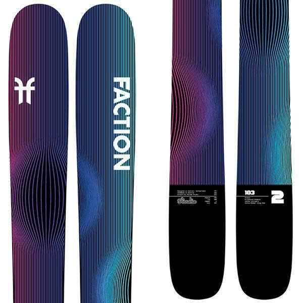 FACTION SKI 2025 STUDIO 2 スタジオ2 スキー板 単品 (板のみ) 24-25