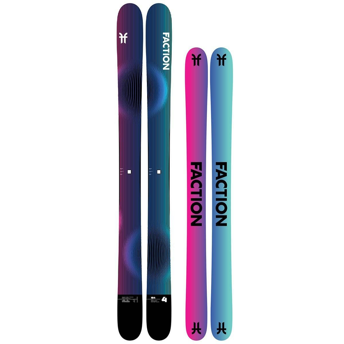 FACTION SKI 2025 STUDIO 4 スタジオ4 スキー板 単品 (板のみ) 24-25