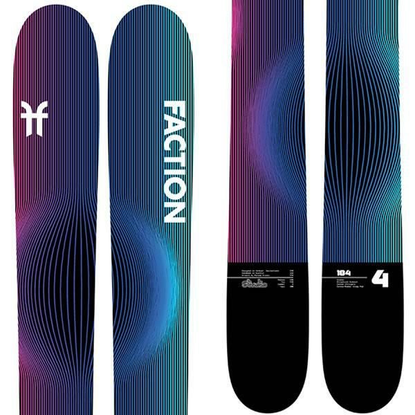 FACTION SKI 2025 STUDIO 4 スタジオ4 スキー板 単品 (板のみ) 24-25
