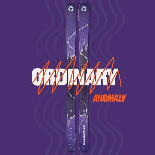 ブリザードスキー 2025 ANOMALY 102 スキー板 単品 (板のみ