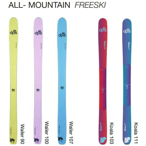 ファントム加工済 dps スキー板 CARBON WAILER 100 スキー板 単品 (板