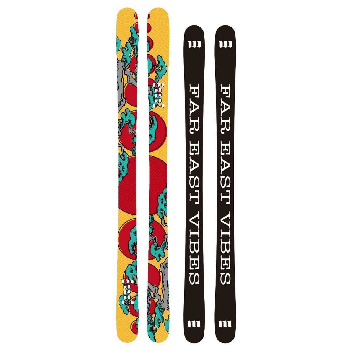 WAPAN スキー 2025 HA (ハ) MATSU センター幅90mm マツ スキー板 単品