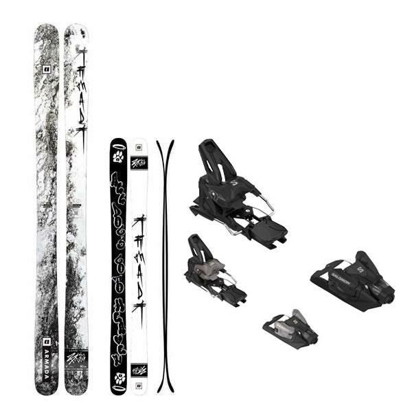 アルマダ スキー板 ビードッグ ARMADA BDOG + 25 サロモン STRIVE 14