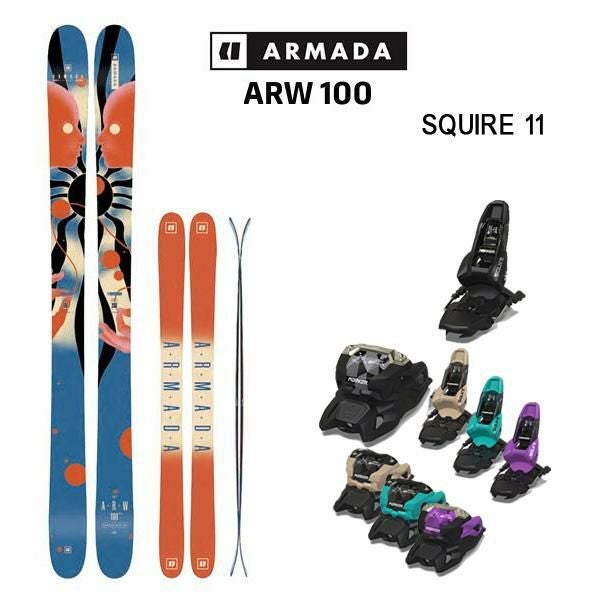 アルマダ スキー板 エーアールダブル 100 ARMADA ARW 100 + 25