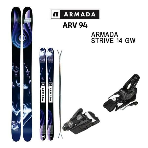 アルマダ スキー板 エーアールブイ 94 ARMADA ARV 94 + 25 アルマダ