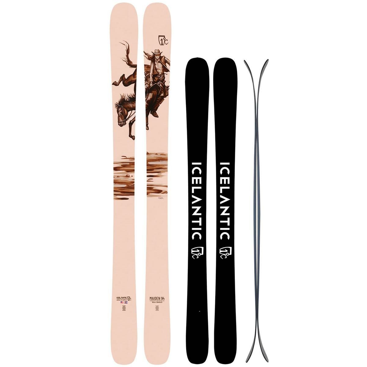ICELANTIC アイスランティック スキー 2025 MAIDEN 94 スキー板 単品