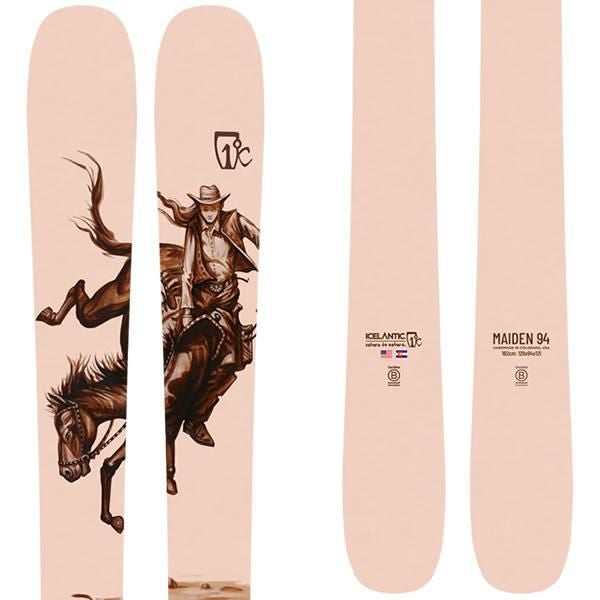 ICELANTIC アイスランティック スキー 2025 MAIDEN 94 スキー板 単品