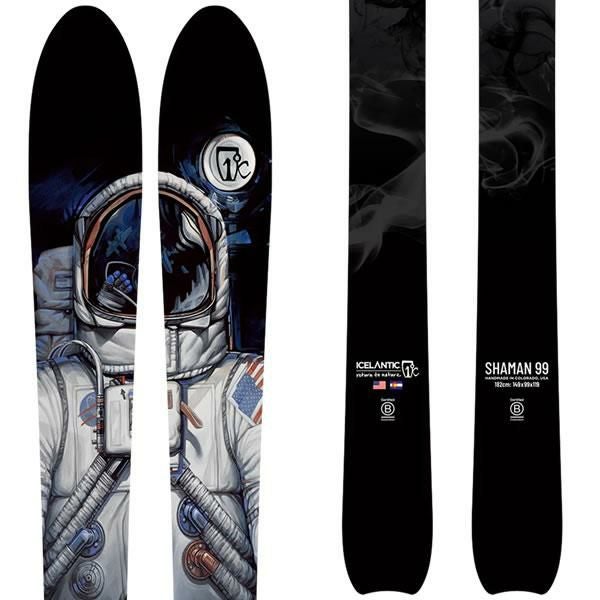 ICELANTIC アイスランティック スキー 2025 SHAMAN 99 スキー板 単品