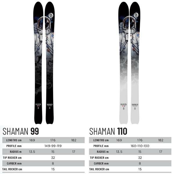 ICELANTIC アイスランティック スキー 2025 SHAMAN 99 スキー板 単品