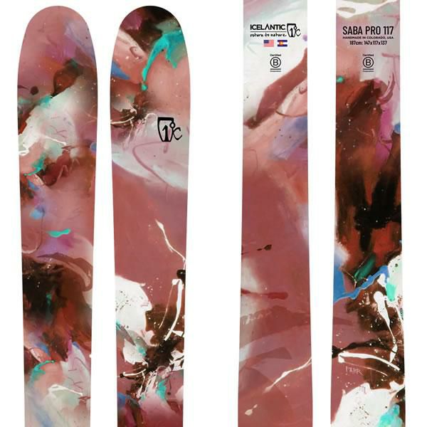 ICELANTIC アイスランティック スキー (24-25 2025) SABA PRO 117 + 25