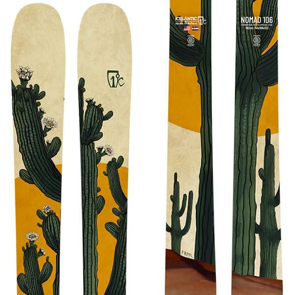 ICELANTIC アイスランティック スキー (24-25 2025) NOMAD 106 + 25