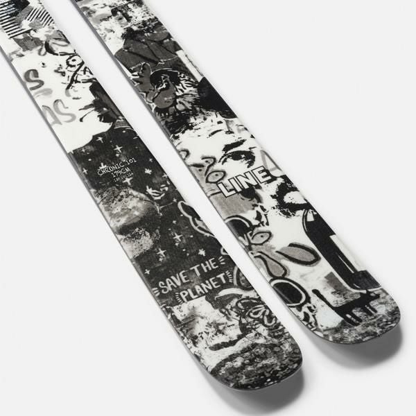 LINE スキー板 2025 CHRONIC 101 単品 (板のみ) LN24018600 クロニック