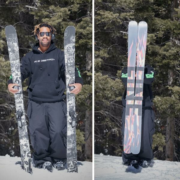 LINE スキー板 2025 CHRONIC 101 単品 (板のみ) LN24018600 クロニック