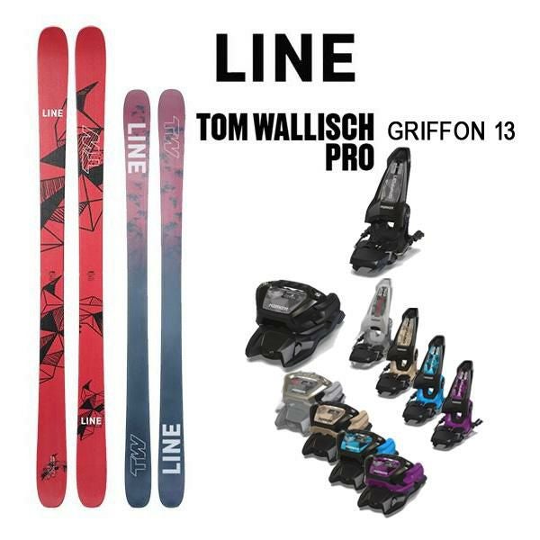 LINE スキー板 TOM WALLISCH PRO (24-25 2025) + 25 マーカー GRIFFON