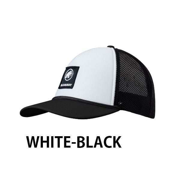 マムート メッシュキャップ 帽子 Crag Cap Logo ホワイトブラック(1191