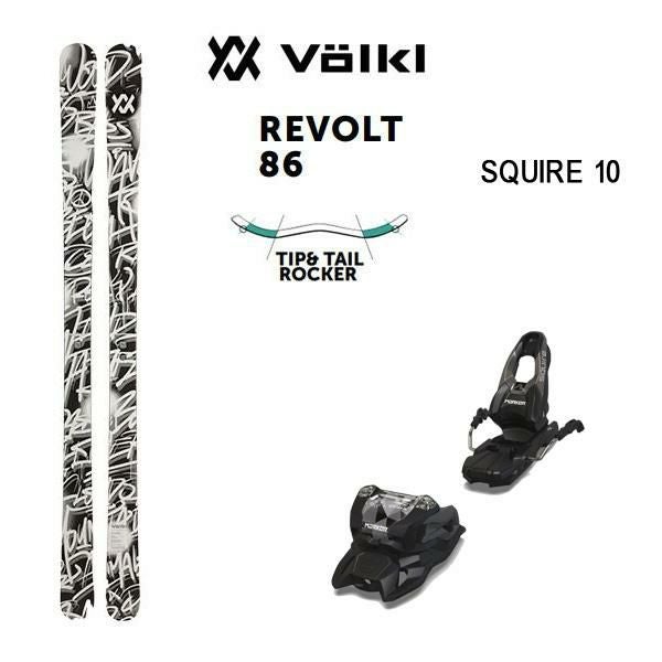 フォルクル フリースタイルスキー VOLKL REVOLT 86 (24-25 2025) + 25