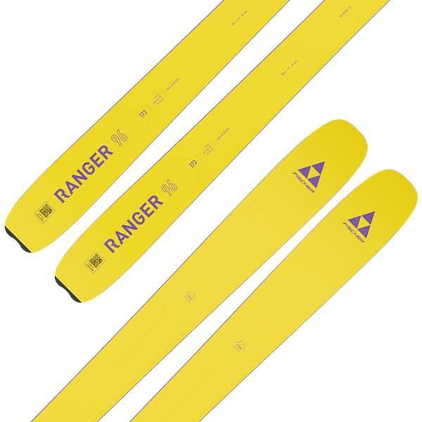 フィッシャー スキー板 2025 RANGER 96 イエロー スキー板 単品 (板