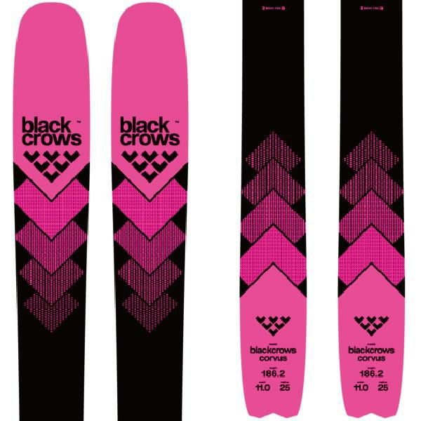 blackcrows スキー板 2025 Corvus スキー板 単品 (板のみ) コーバス