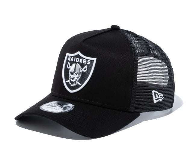 ニューエラNEWERA キャップNFLレイダース ダブルメッシュ ブラック ニューエラ キャップ NFL RC 9FIFTY Flat Visor GORO (min-nano