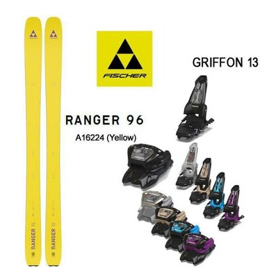 フィッシャー スキー板 (24-25 2025) RANGER 90 ライトグリーン + 25 
