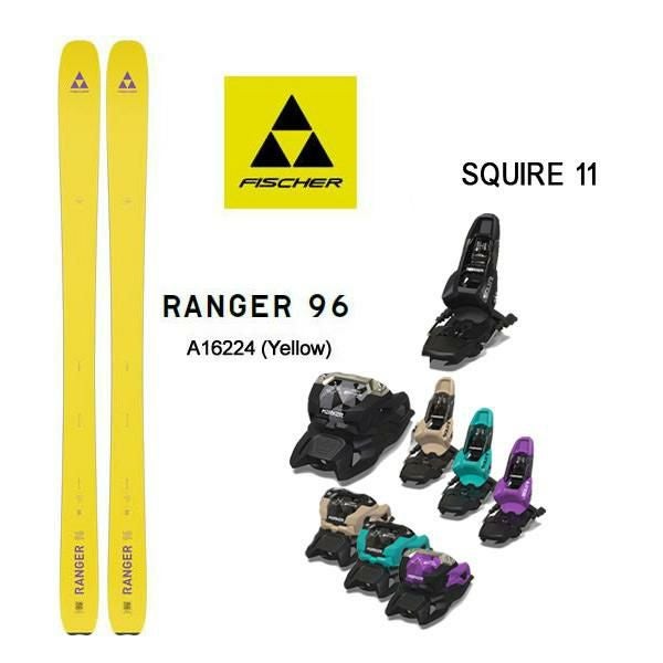 フィッシャー スキー板 (24-25 2025) RANGER 102 パープル + 25