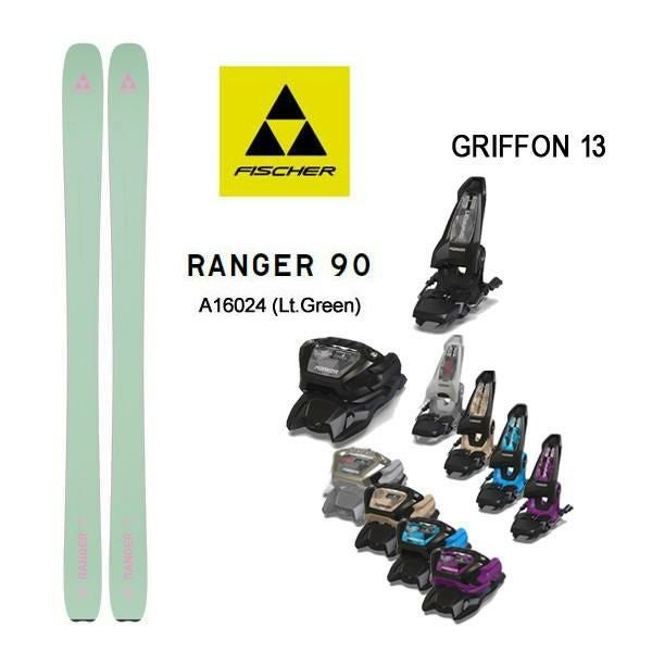 フィッシャー スキー板 (24-25 2025) RANGER 102 ベージュ + 25