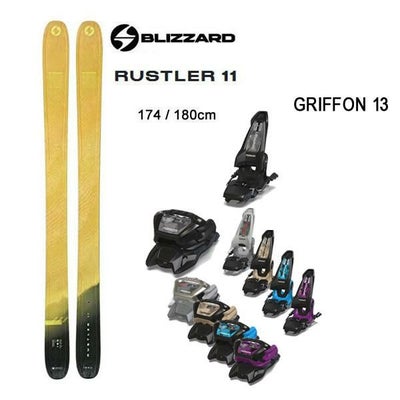 ブリザード スキー板 (24-25 2025) RUSTLER 11 + 25 マーカー GRIFFON 