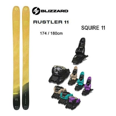 ブリザードスキー 2025 RUSTLER 11 スキー板 単品 (板のみ) ラスラー11 