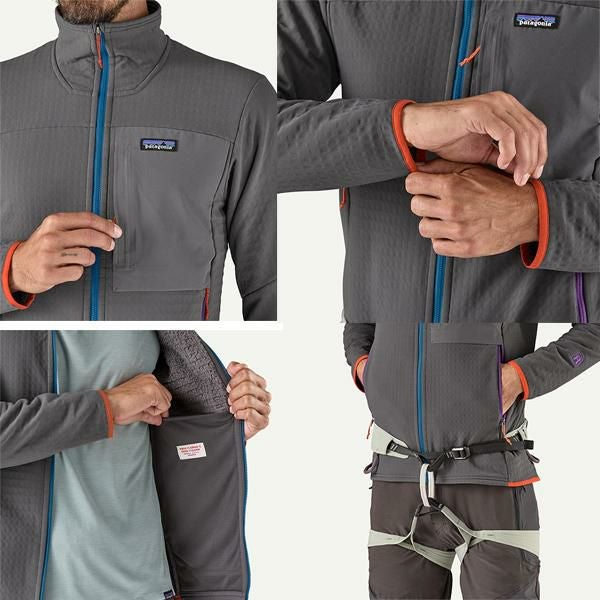 パタゴニア メンズ・R2テックフェイス・ジャケット Forge Grey /FGE R2