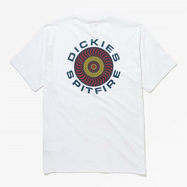 ディッキーズ×スピットファイア グラフィック Tシャツ / ホワイト