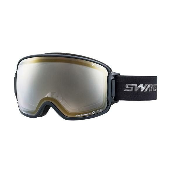 スワンズ スキーゴーグル 調光レンズ RIDGELINE RL-MDH-CMIT-GD NBK