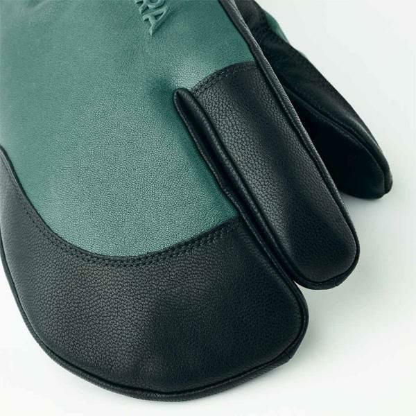 ヘストラ ゴアテックス 3フィンガー GTX フル レザー Forest Black